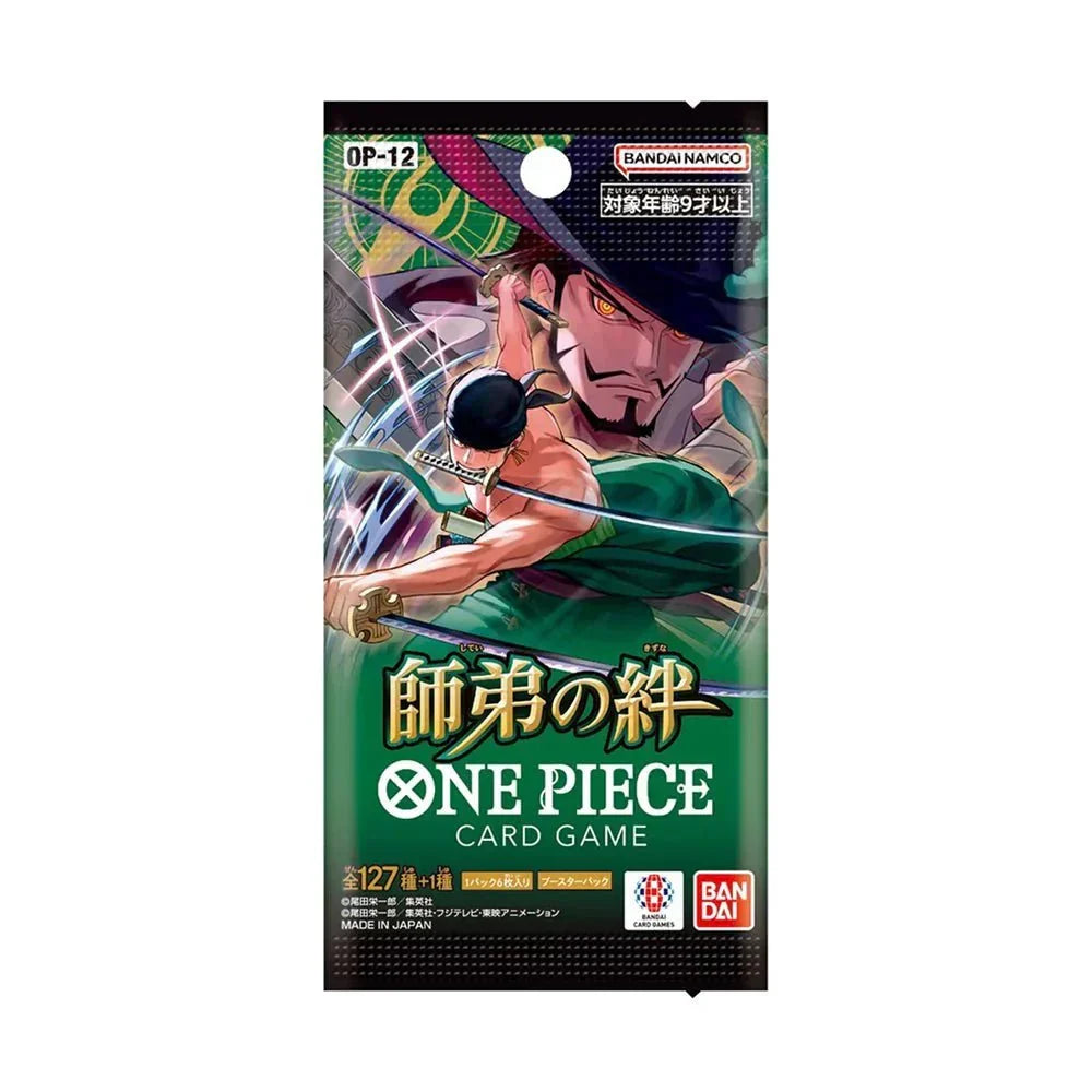 One Piece OP-12 The Bond of Master and Disciple – Booster & Display – Japanisch