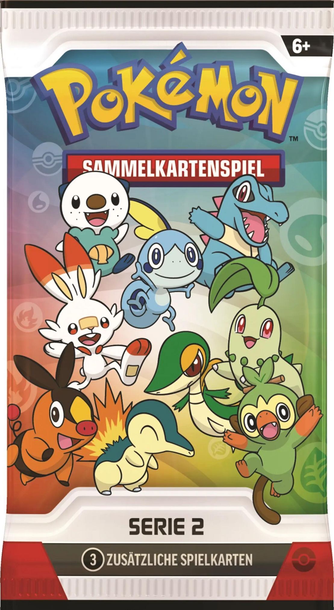 Pokémon Erste Partner Serie 2 – originalverschlossener deutscher Spezialbooster mit 3 Promokarten