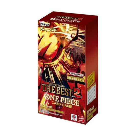 One Piece PRB-02 The Best Vol. 2 – Booster & Display – Japanisch