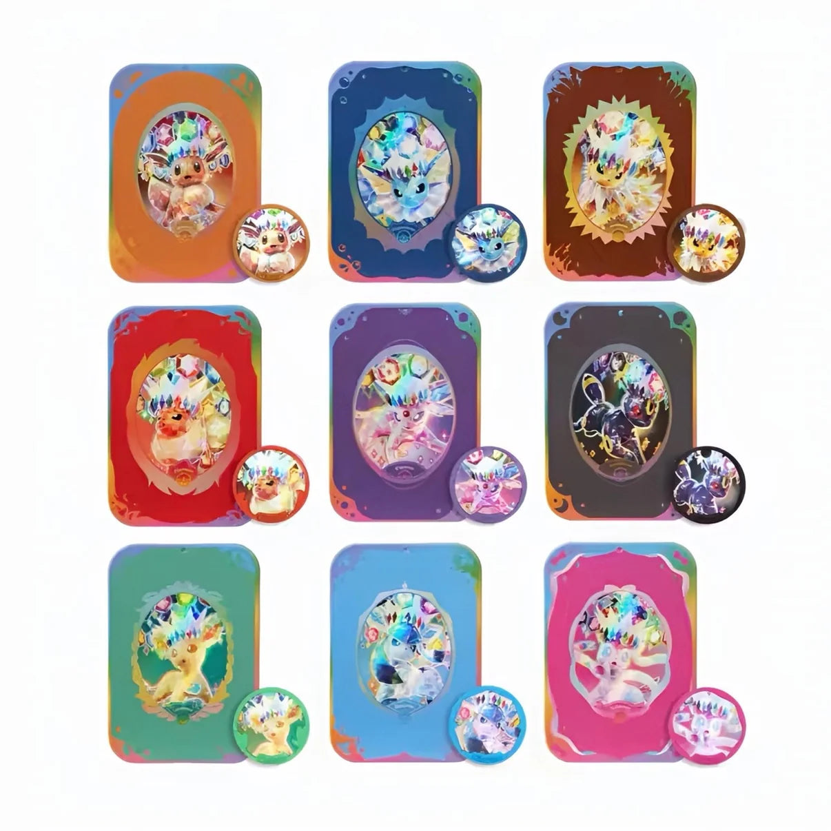 Pokémon Terastal Gathering Eeveelution Collectible Gift Box – Chinesisch