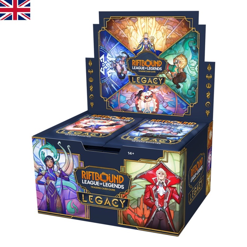Riftbound League of Legends Legacy Booster Display – Produktbild