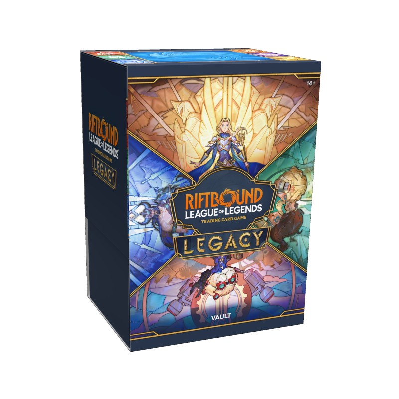 Riftbound League of Legends TCG Legacy Vault EN Seitenansicht links