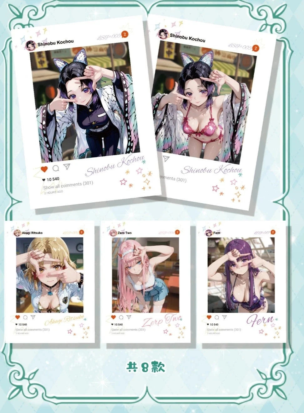 Genki Parade Vol.3 Waifu Collection Pack – Anime Fan-Sammelkarten
