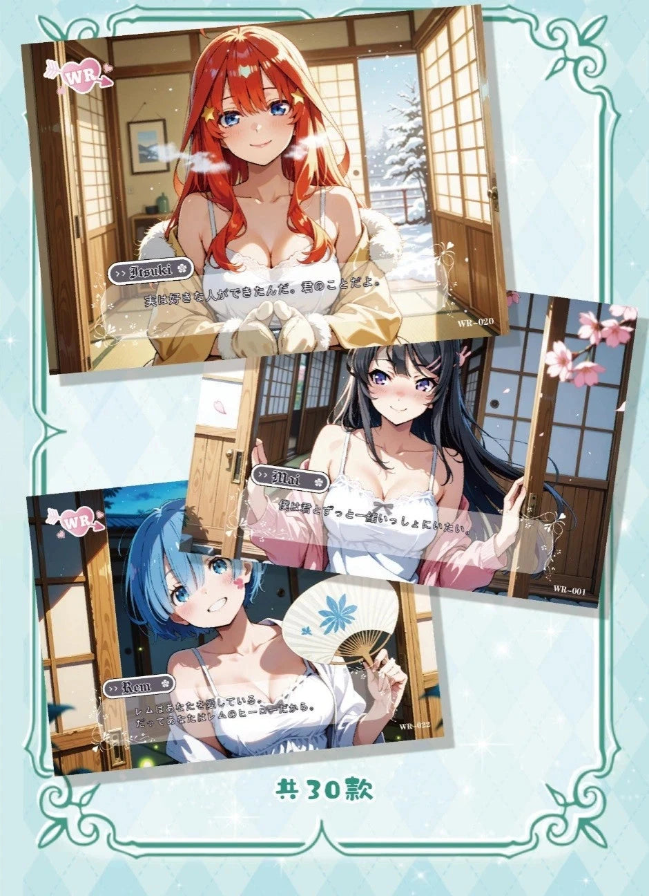Genki Parade Vol.3 Waifu Collection Pack – Anime Fan-Sammelkarten