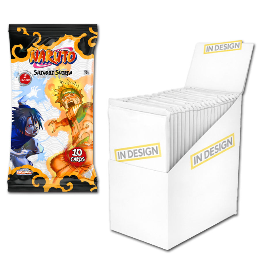 Naruto Mythos TCG: Shinobi Shiren – Booster & Display (1st Edition) – Englisch