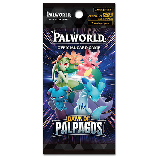Palworld Official Card Game: Dawn of Palpagos Booster – Englisch