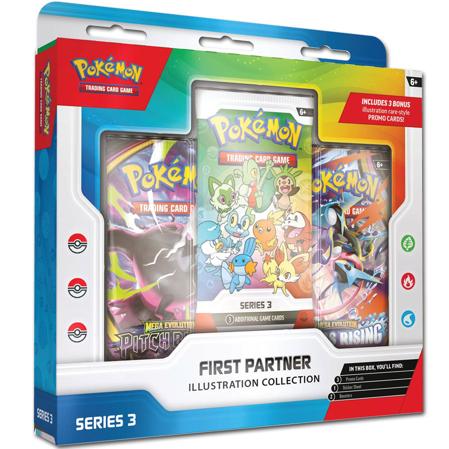 Pokémon First Partner Illustration Collection Series 3 – Englisch – Livestream